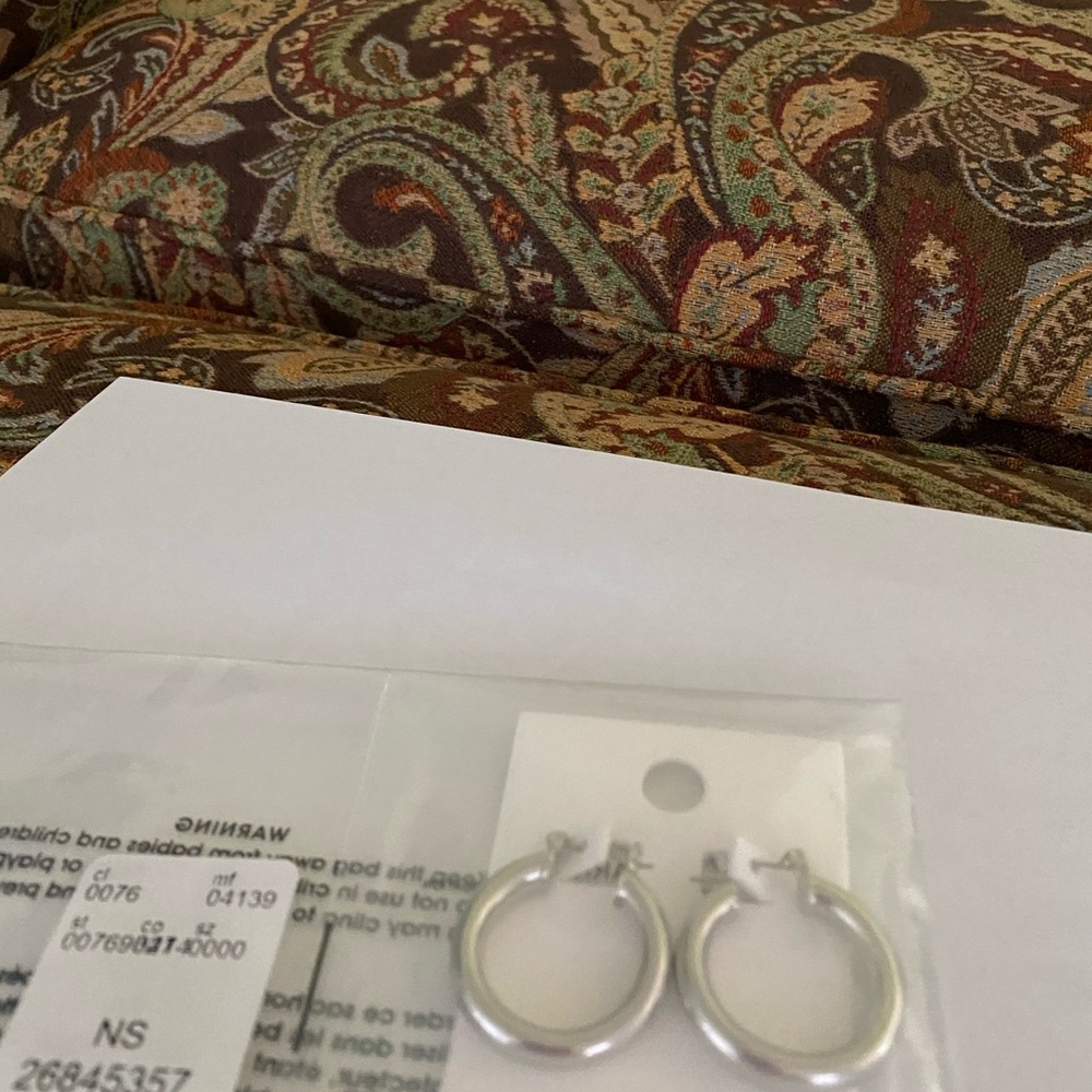 Thick mini Hoop Earrings
